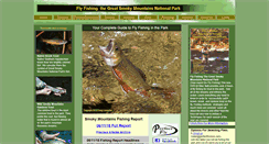 Desktop Screenshot of flyfishingsmokymountains.com